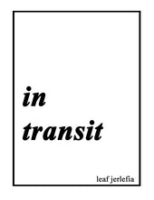 Load image into Gallery viewer, in transit